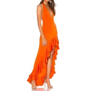 Revolve “Loves & Friends” dress in Poppy